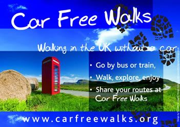 Car Fee Walks landscape poster in English